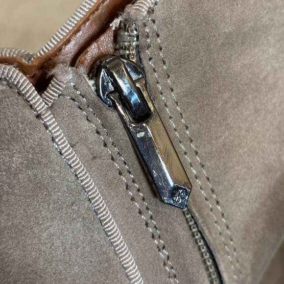 Sam Edelman Womens Petty Chelsea Putty Suede Ankle Bootie US Size 9 Inside Zip - Picture 4 of 15